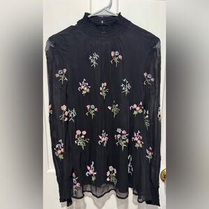 Sundance Floral Embroidered Blouse